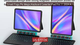 Smart Pogo Pin Magic Keyboard Case for iPad Pro 11 2024 Air 4 ... — Hot Deal 2026 | Limited Offer!