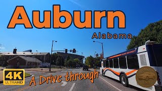 Drive In 4k Auburn Al Chill Travel  Inspirational  Peaceful Uplifting relax  Mellow