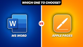 Microsoft Word Vs Apple Pages Best Word Processor For Mac Users