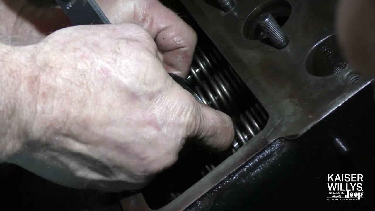 Willys Jeep Valve Install Guide Intake / Exhaust YouTube