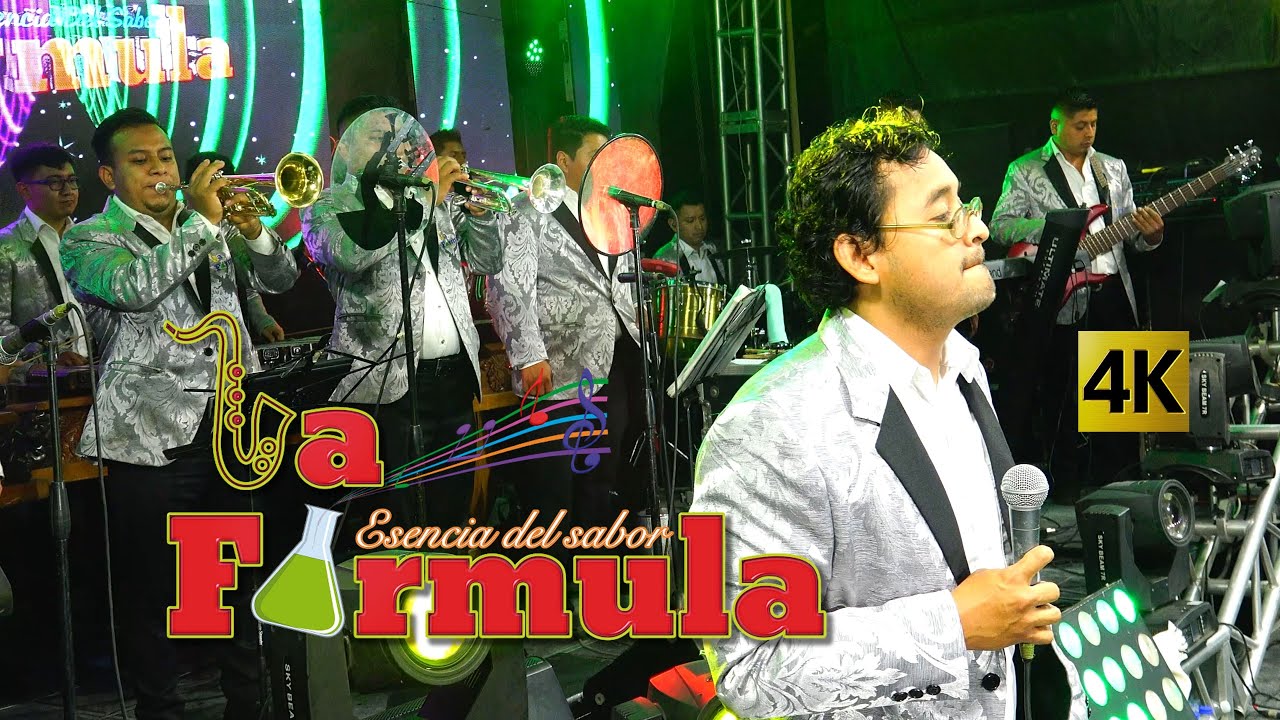 La Formula Marimba Orquesta Me Sacaron del Tenampa 4K YouTube