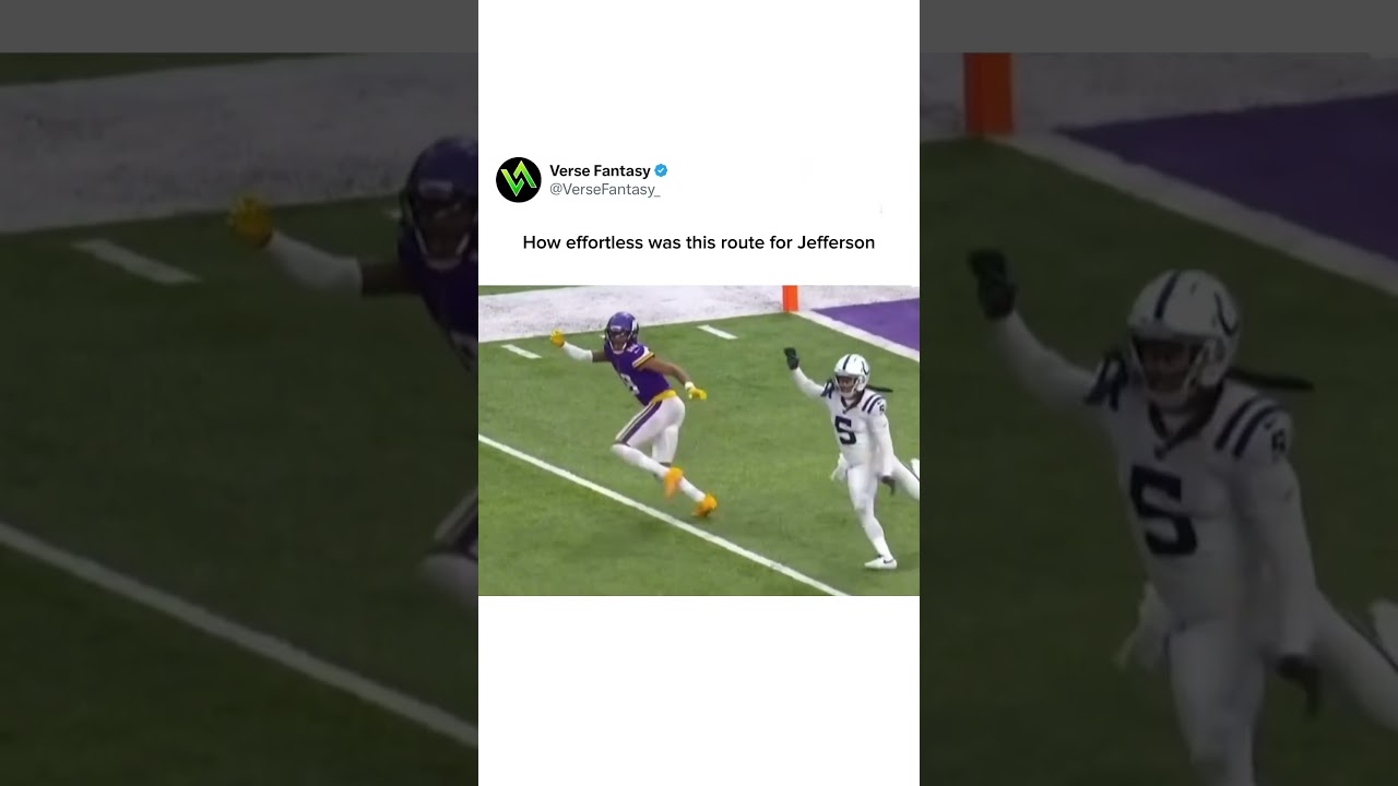 Justin Jefferson Embarrasses this Future Hall of Famer