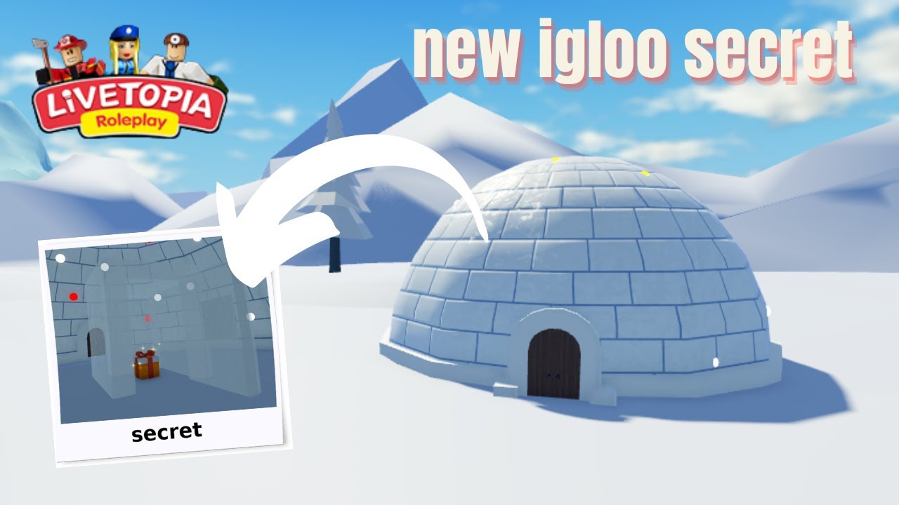 LIVETOPIA NEW IGLOO SECRET REVEALED + NEW GIFT //UPDATE 97 //Livetopia