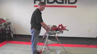 Watch the product video for Instructional Overview - 300 Complete Threading Machine