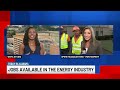 Jobs available in the energy industry