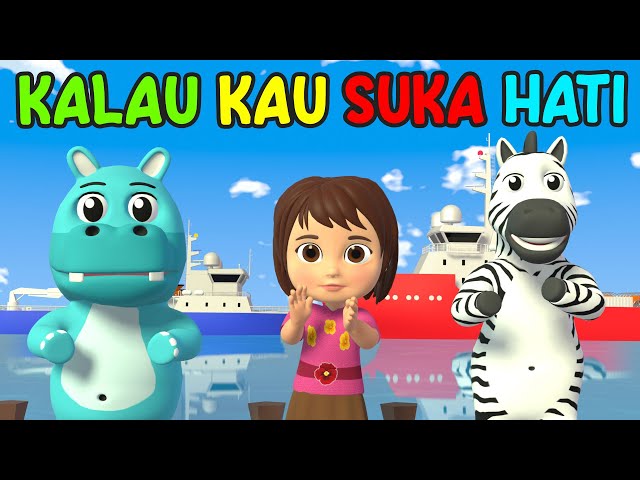 Kalau Kau suka hati tepuk tangan ❤️ Lagu Anak Indonesia Viral class=