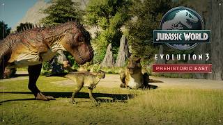Information Jurassic World Evolution 3: Prehistoric East | Tarbosaurus Gameplay News