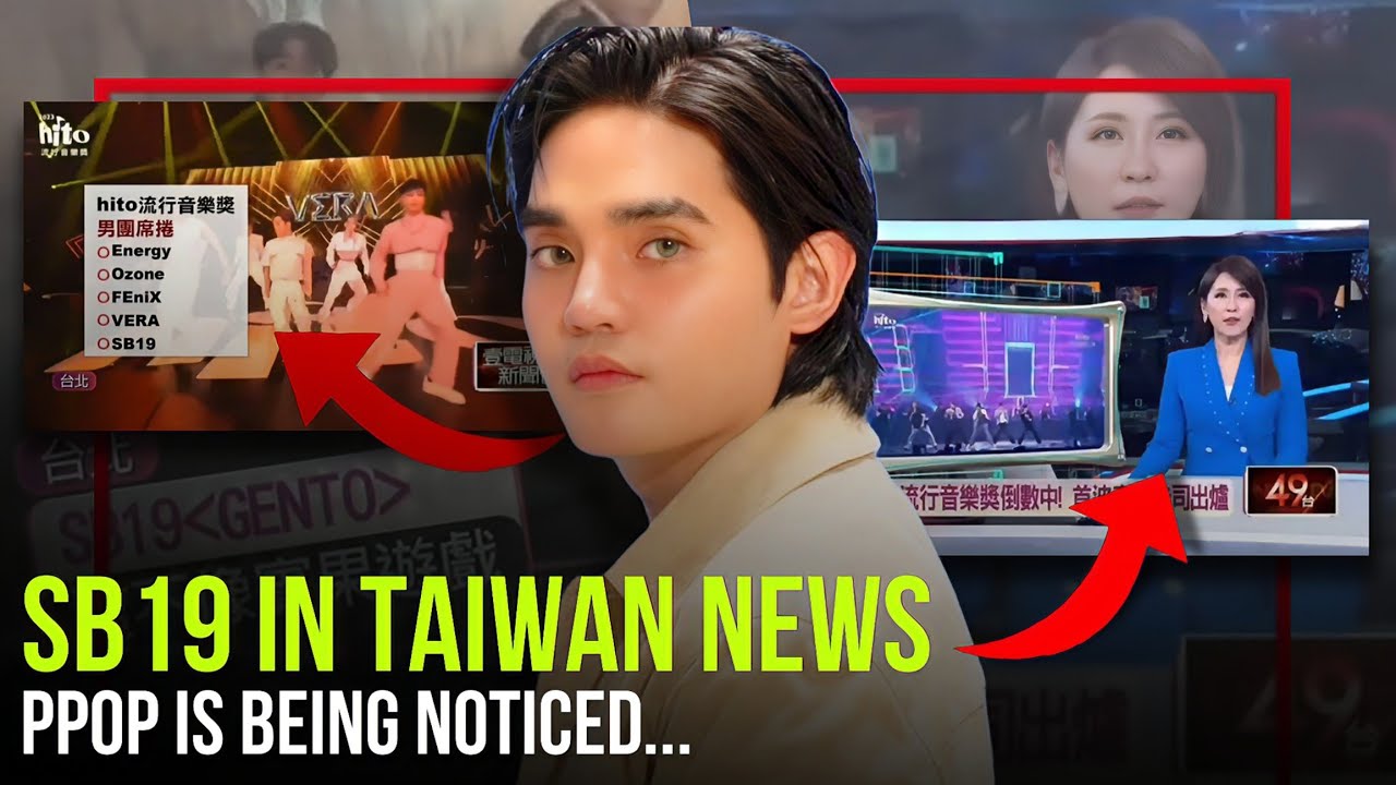 SB19 Makes Headlines in Taiwanese Local News, Bringing PPOP to the International Stage