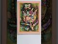 Making a greetings card with a Gelli print - Tulip