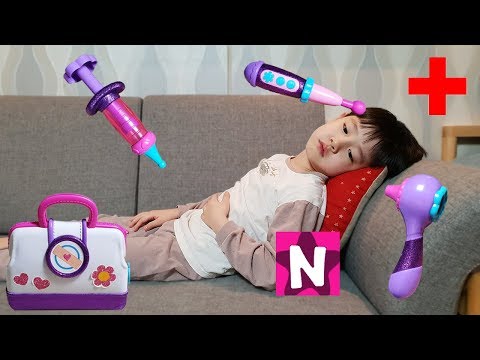 뉴욕이가 아파요! 젤리 세상에서 맥스터핀스 병원놀이 장난감 가져오기 Doc Mcstuffins NY Toys