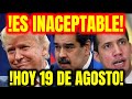 🔴 NOTICIAS de VENEZUELA hoy 19 DE AGOSTO 2022 NOTICIAS Última Hora hoy 19 DE AGOSTO 2022 TODAY VNZLA