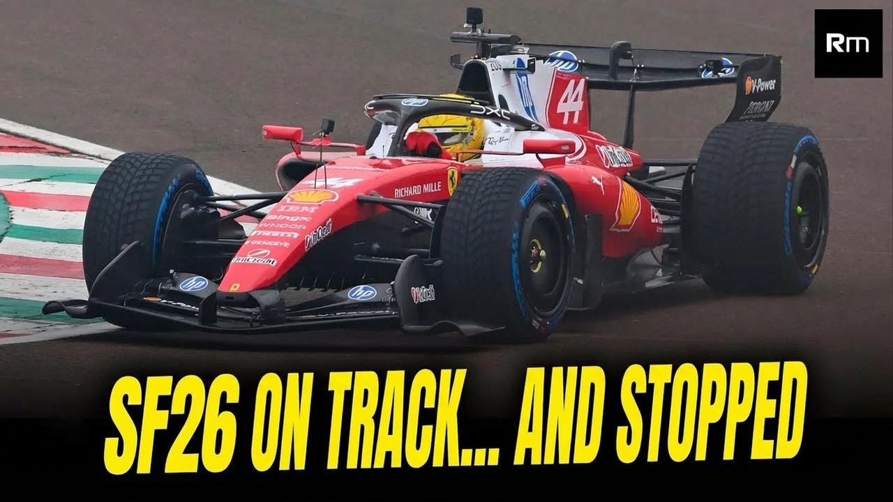 Ferrari SF26 Breaks Down on Track – Is the Lady in Red in Trouble? | Alpine A526