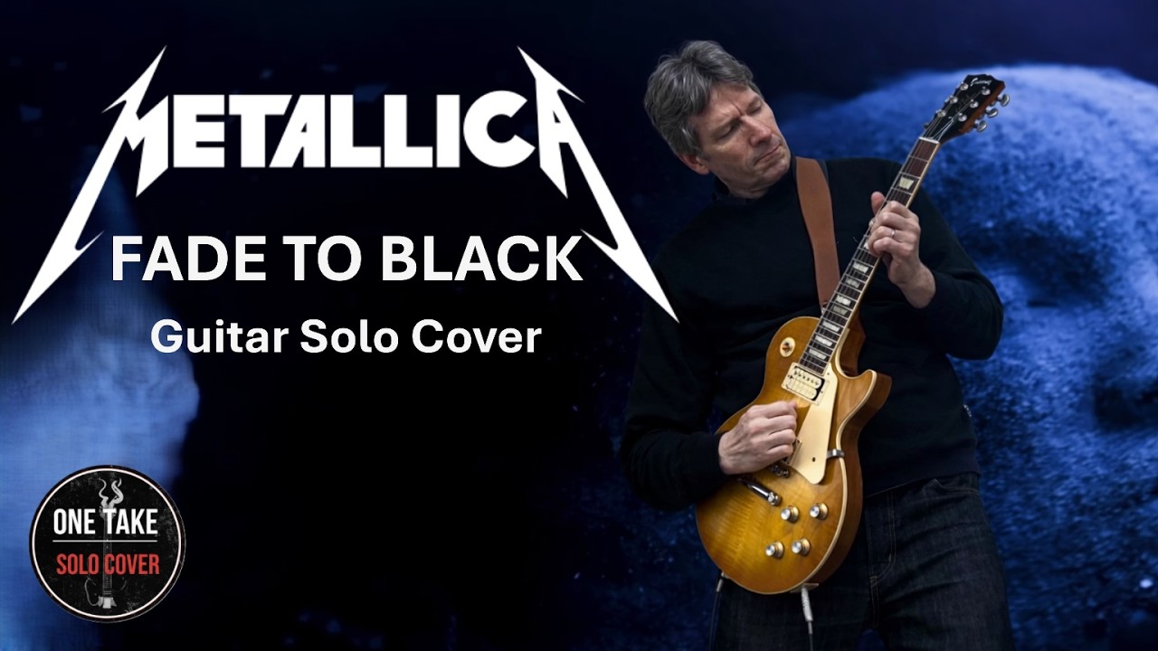 Metallica – Fade To Black | Guitar Solo Cover (One Take)