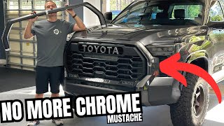The Easiest Way To Chrome Delete Your 3rd Gen Tundra Grille