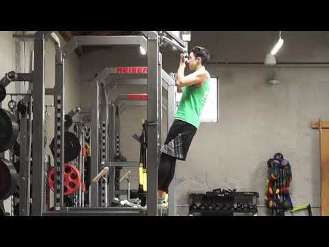 Supinated Grip Jumping Pull Up with Hold and Slow Controlled Eccentric Lowering