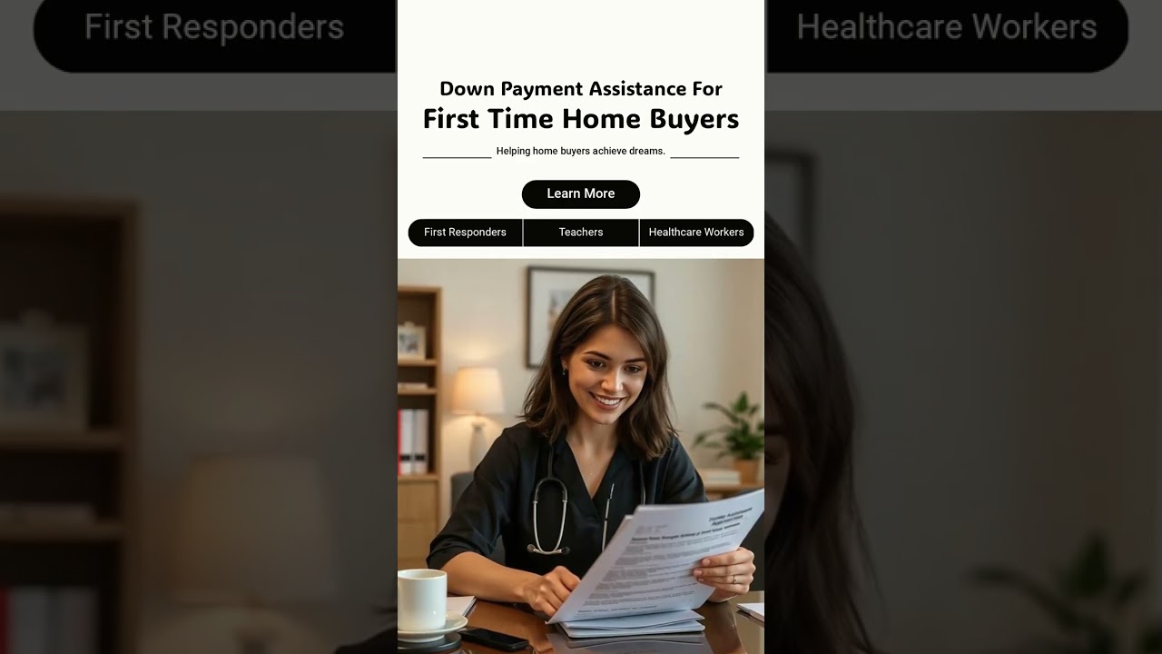 Down Payment Assistance for First Time Home Buyers