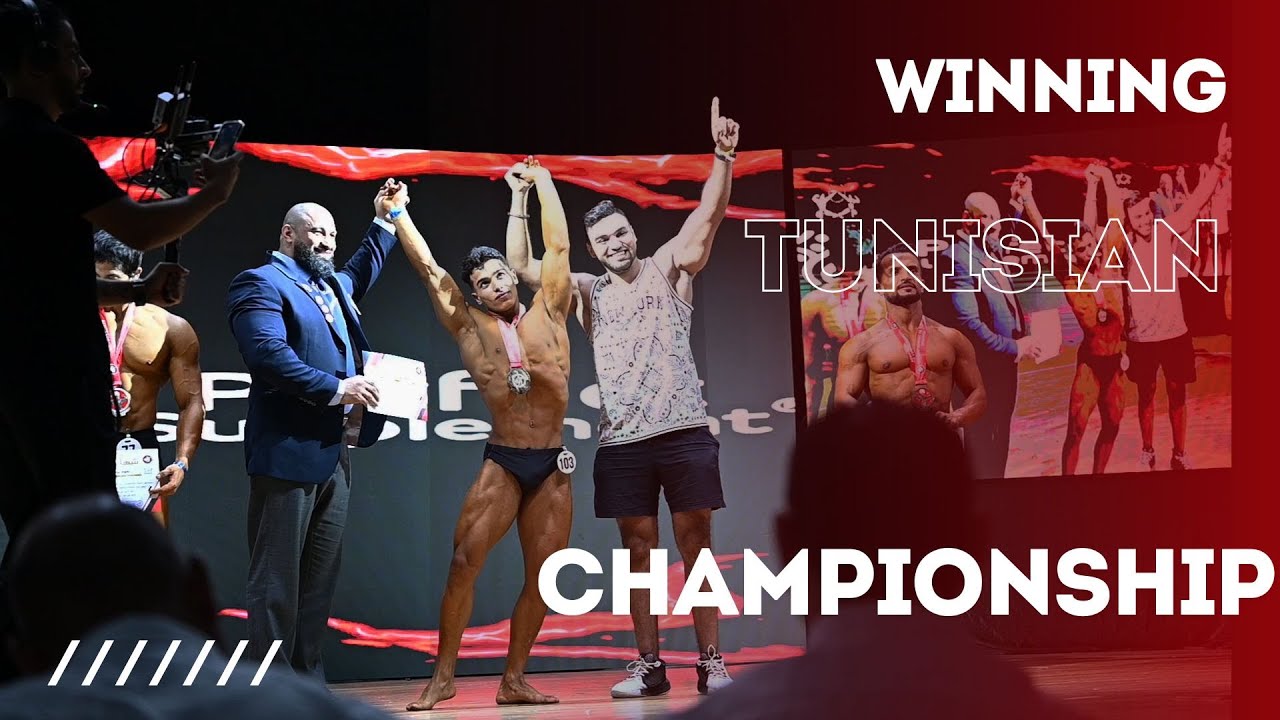 WEIGHT IN AND SHOW DAY (TUNISIAN BODYBUILDING CHAMPIONSHIP)