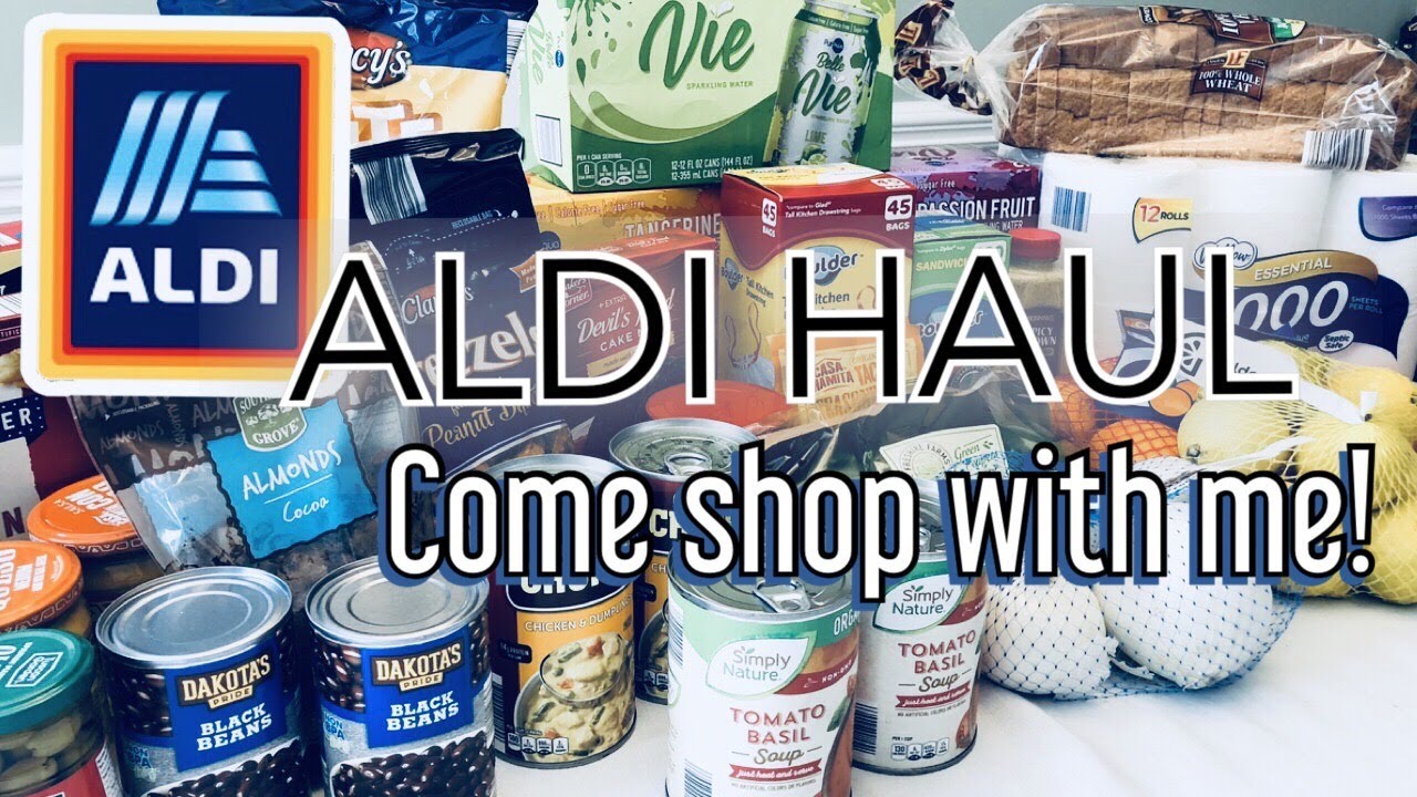 ALDI GROCERY HAUL WITH PRICES ALDI SHOP WITH ME AUGUST 2020 COME