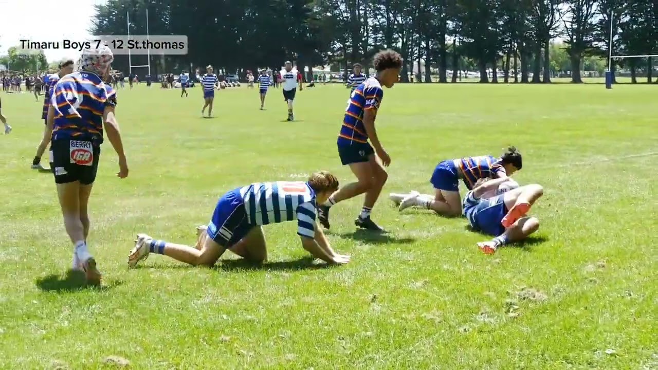 Timaru Boys Y10 vs St.Thomas Y10 ( Y10 Canterbury 7's)