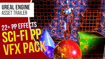 UE5 l Sci-Fi Post Process Effect Pack l Unreal Engine 5 (Trailer)