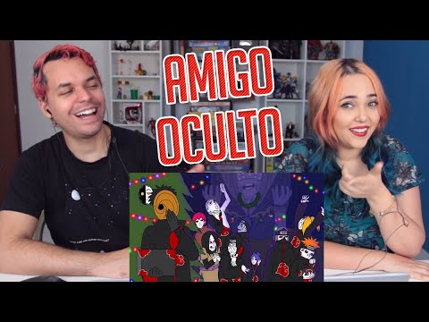 REACT O AMIGO OCULTO DA AKATSUKI (Voice Makers)
