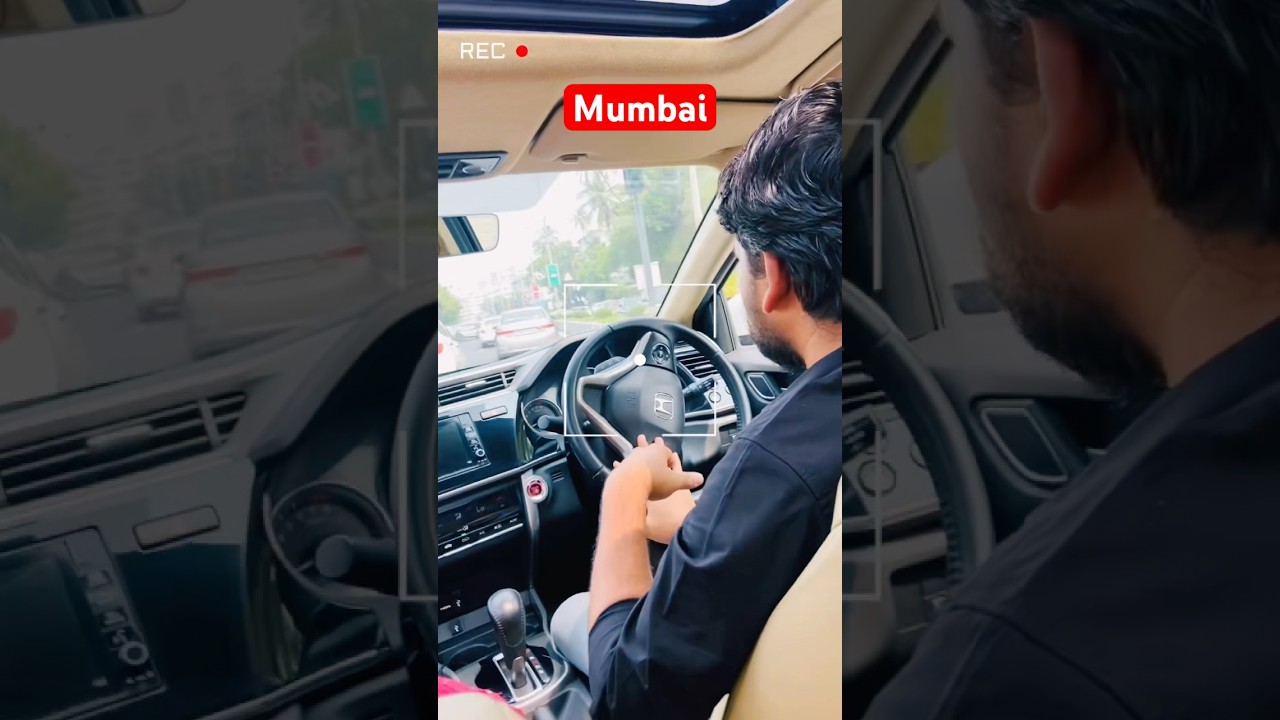 Marine Drive Day Vibes 🌞 | Car Driving in Mumbai | Sea View Ride