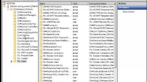Exchange 2010 - Module 1 - Demo 1