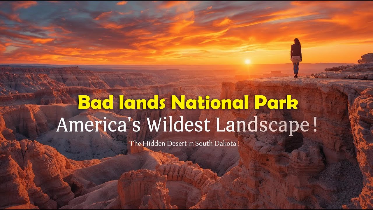 Исследуя инопланетные ландшафты национального парка Бэдлендс