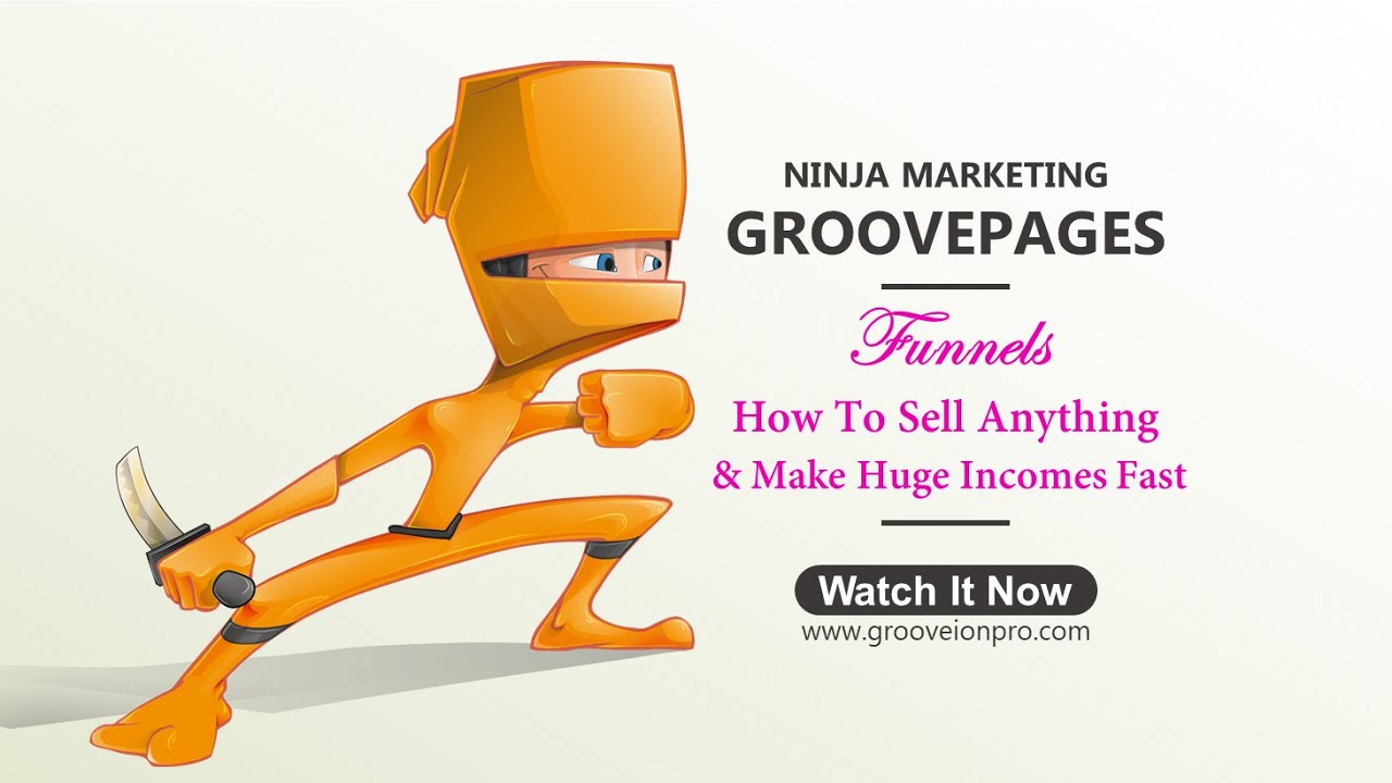 Groove Pages Ninja Marketing