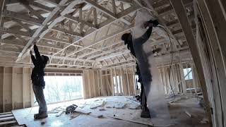 Time Lapse Video of Coffered Ceiling