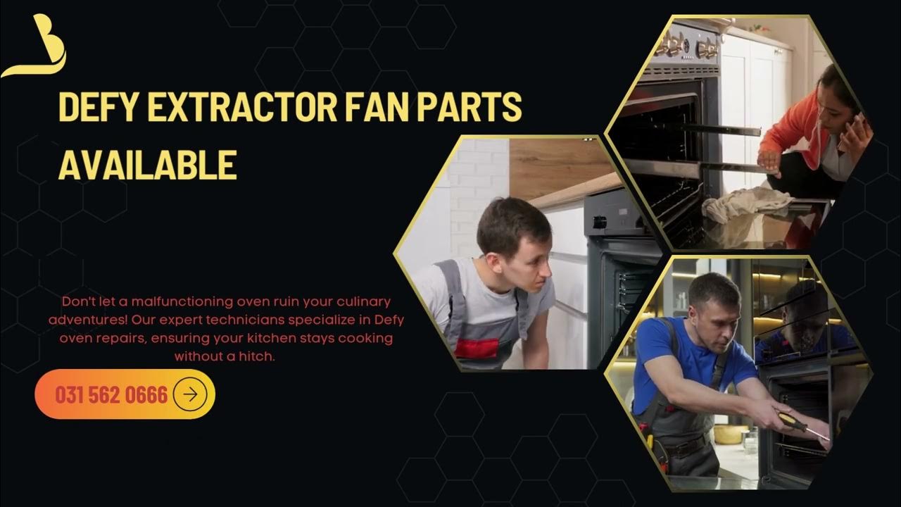 defy extractor fan parts available in durban YouTube