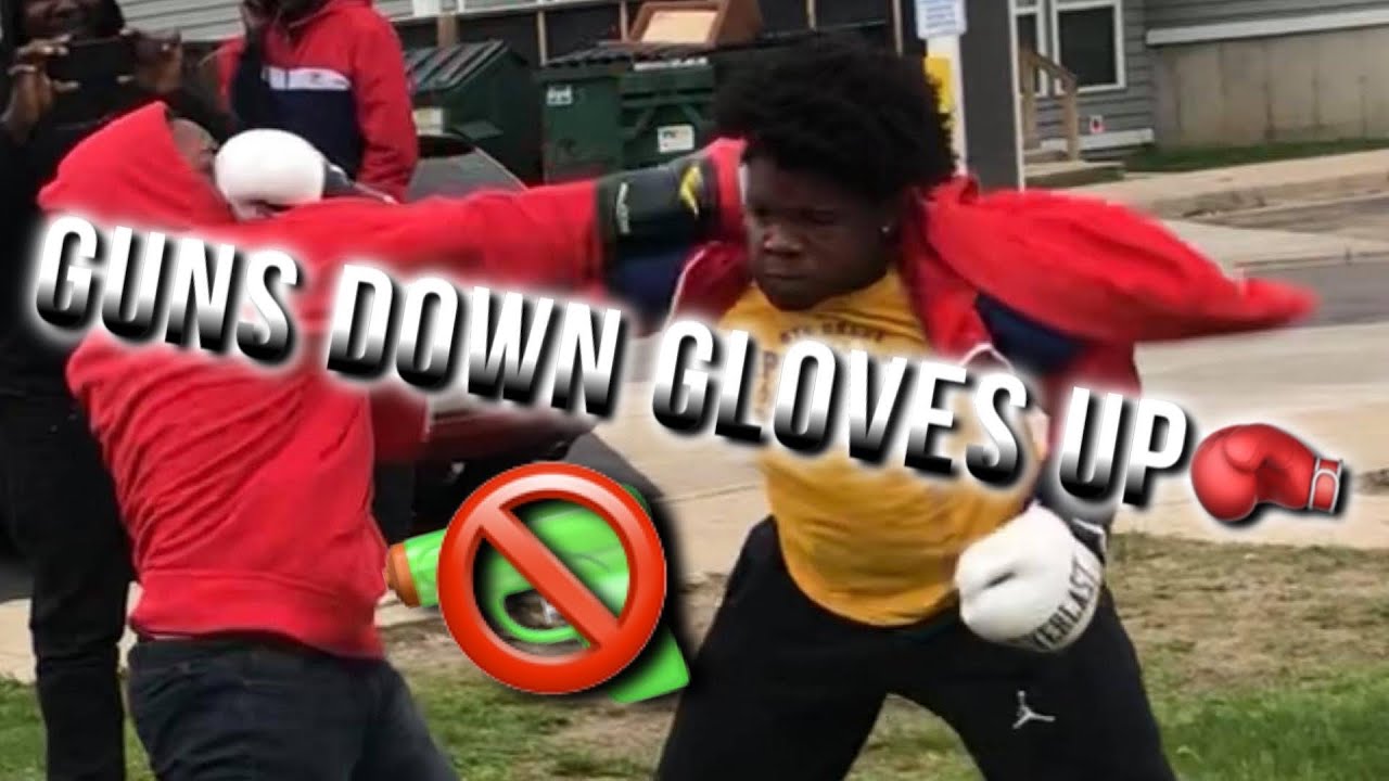 Guns DOWN Gloves UP! HOOD EDITION!🥊😤 YouTube