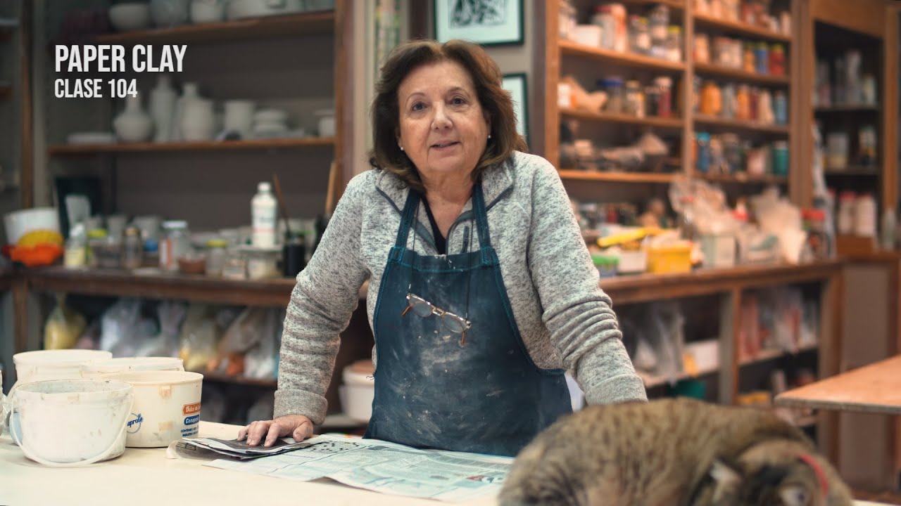Clase 104 - Paper clay