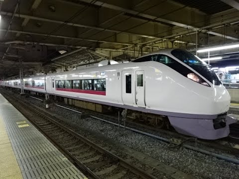 JR東日本E657系　特急ひたち24号品川行き　上野駅発車