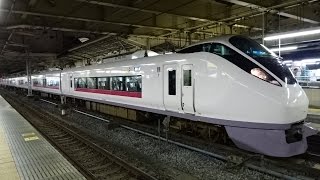 JR東日本E657系 特急ひたち24号品川行き 上野駅発車