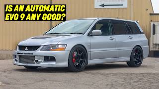 Automatic Mitsubishi Evolution 9 Falls SHORT