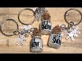 Christmas in July/Craft Fair 2021 Idea #9 Let It Snow Key Chain