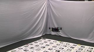 Vision-based (no motion capture) estimation, control and planning for small quadrotors