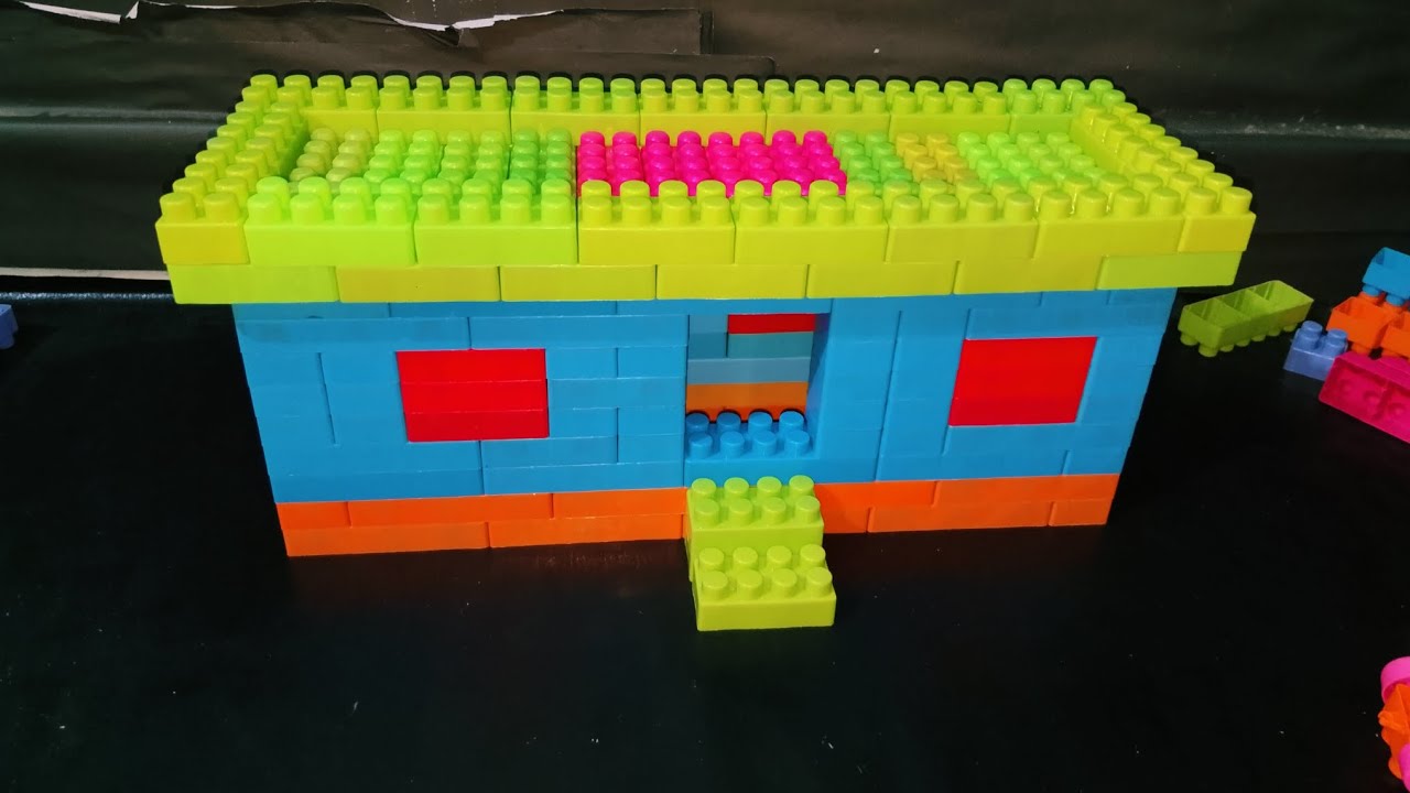 Satisfying DIy Lego Big House 12/ASMR Building Blocks 