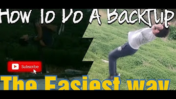 HOW to do a Backflip TUTORIAL (parkour / freerunning / tricking / flipping )