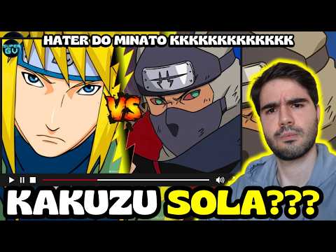 KAKUZU CONSEGUIRIA VENCER O MINATO? - REACT ao @SuperGeekVerso #minato #naruto #narutoshippuden