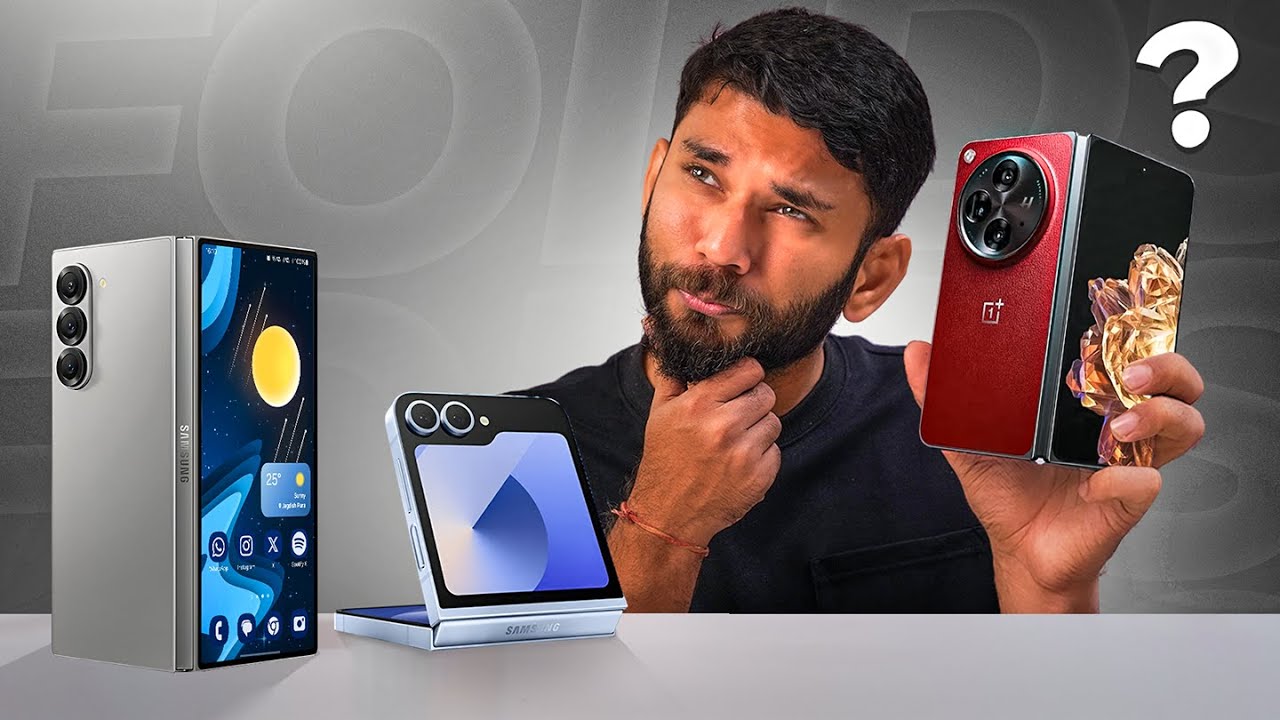 We Tried The Most Popular Folding Phones In India! - YouTube
