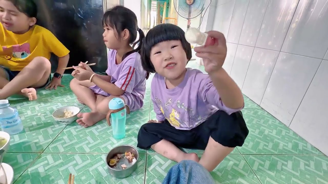 Chia tay bà Ngoại xuống nhà dì diễm ở Vị Thanh Hậu Giang chơi vài bữa