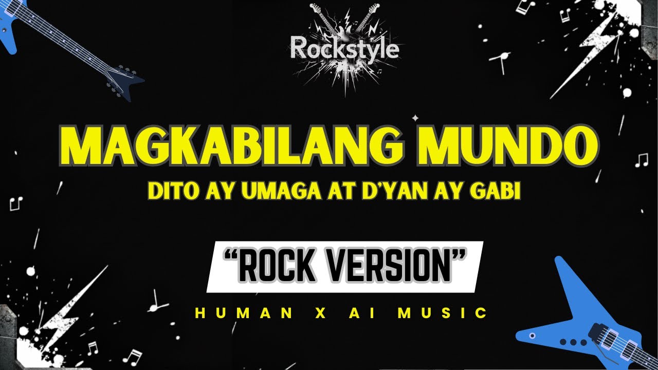 MAGKABILANG MUNDO – Jireh Lim (Rock Version) | RockStyle Lyric Video