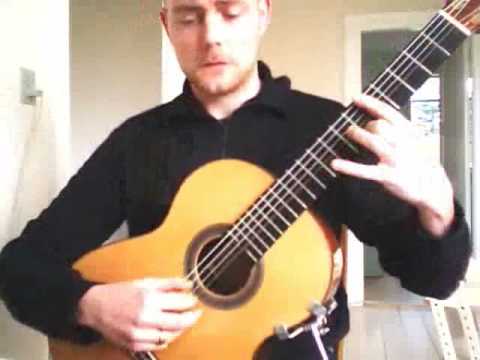 Capricho Arabe by F. Tarrega - performed by Kristi...