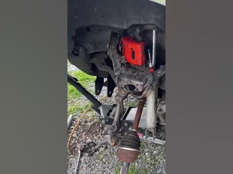 Lifted Chevrolet Silverado Lower Control Arm Replacement! - YouTube