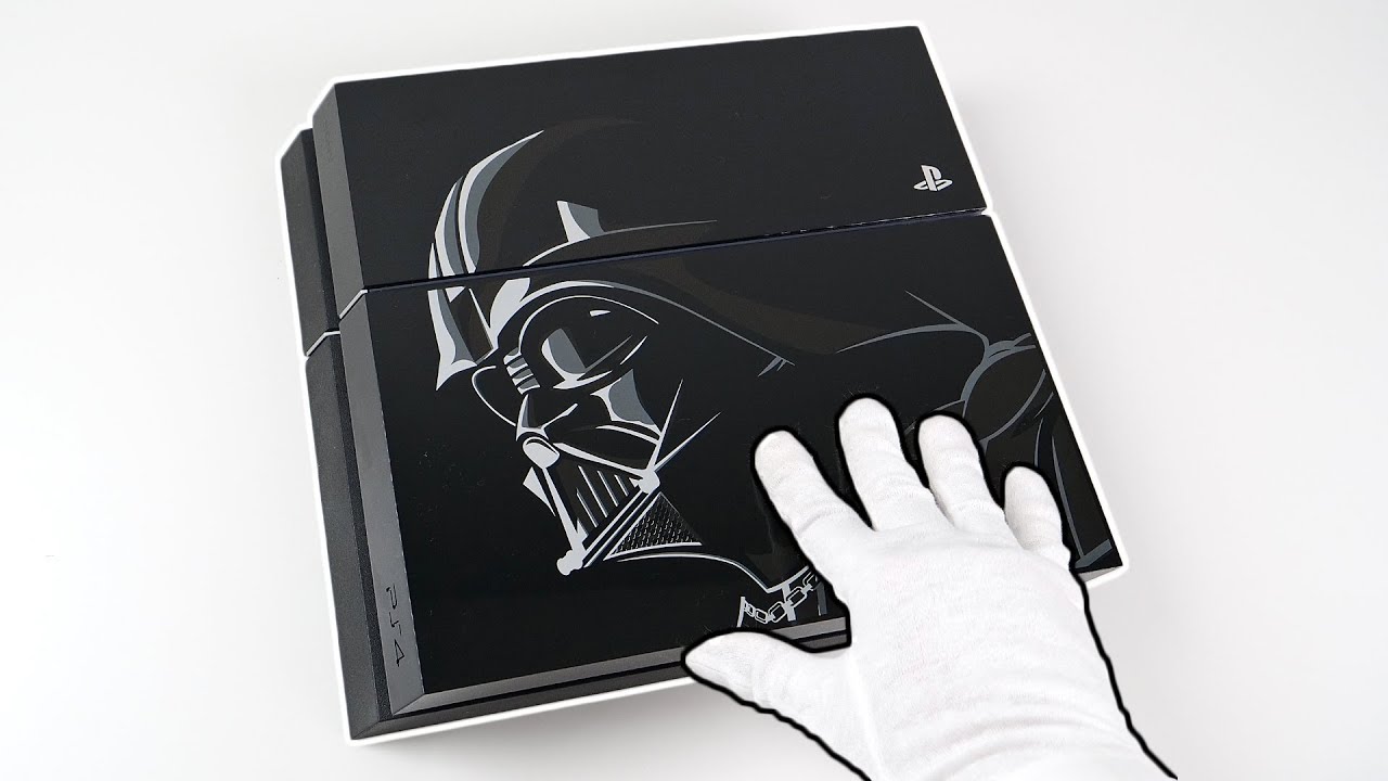 PS4 "STAR WARS" Console Unboxing - Sony 4 Limited Edition - YouTube