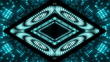 4K Abstract Tunnel VJ Motion Background || 4K Flashing Lights VJ Loop || Free Video Background