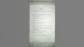 Economic honours core-4 previous year question papers|| agar answer chahiye to comments kare