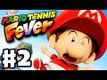 Mario Tennis Fever - Gameplay Walkthrough Part 2 - Airship Disaster!